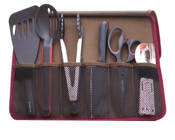 Soporte cubiertos cocina Aioks